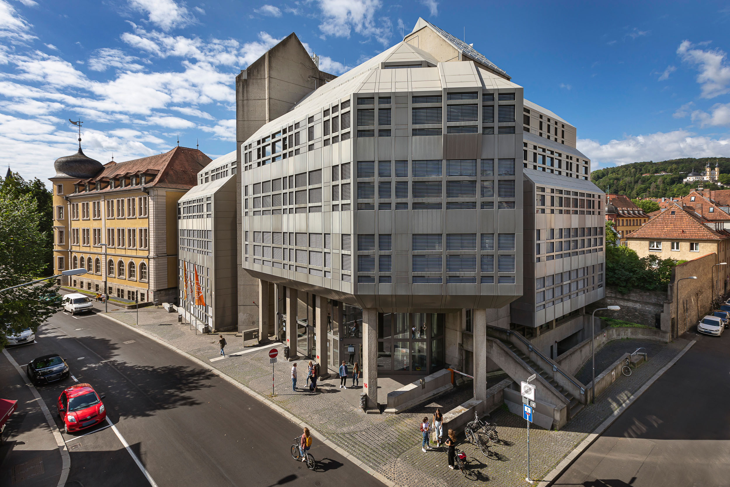 Gebäude der THWS Würzburg in der Münzstraße