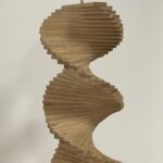 Handgefertigtes Windspiel der Tagesstätte Horizont