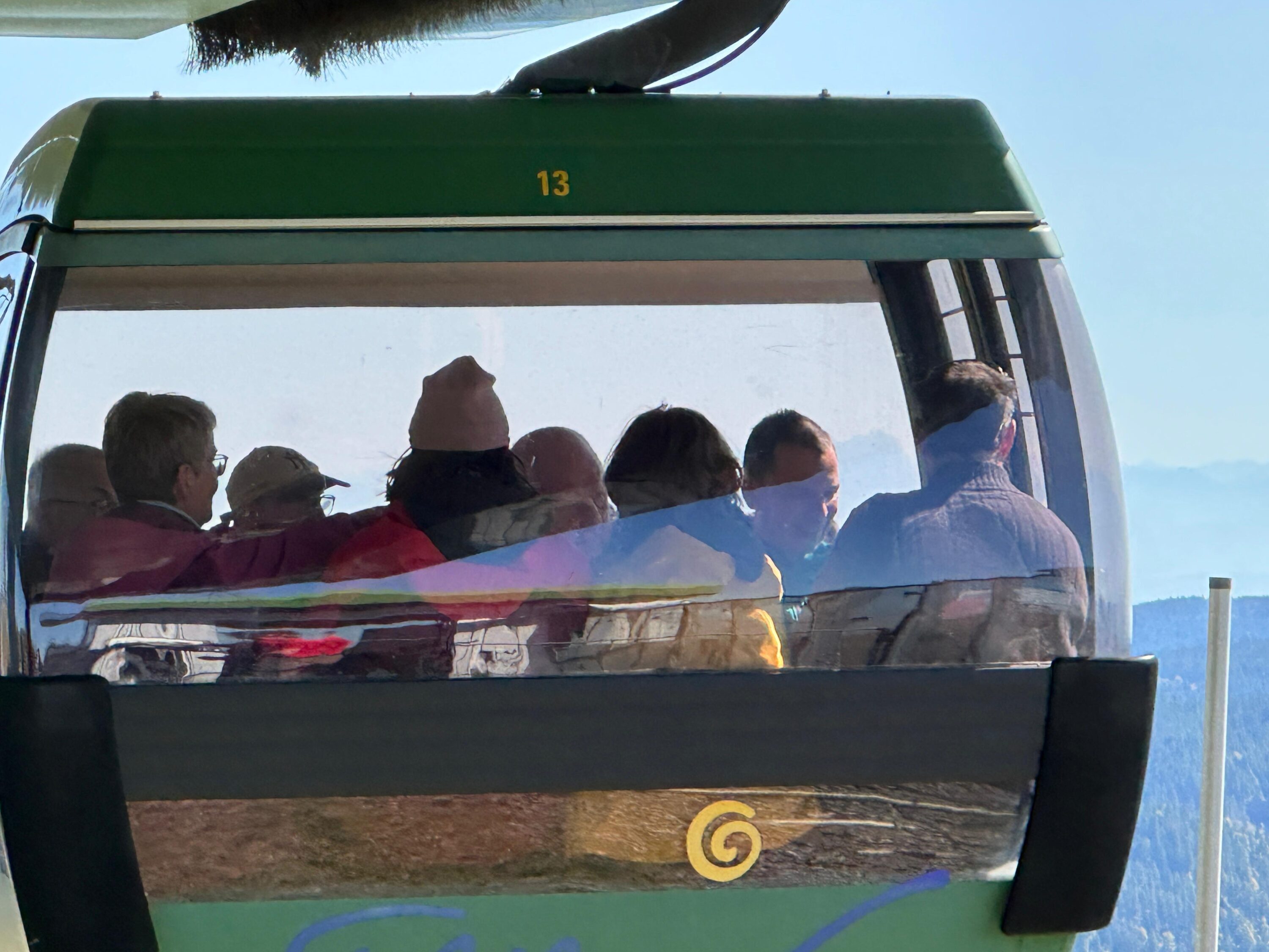 Gondelfahrt auf dem Feldberg im Schwarzwald