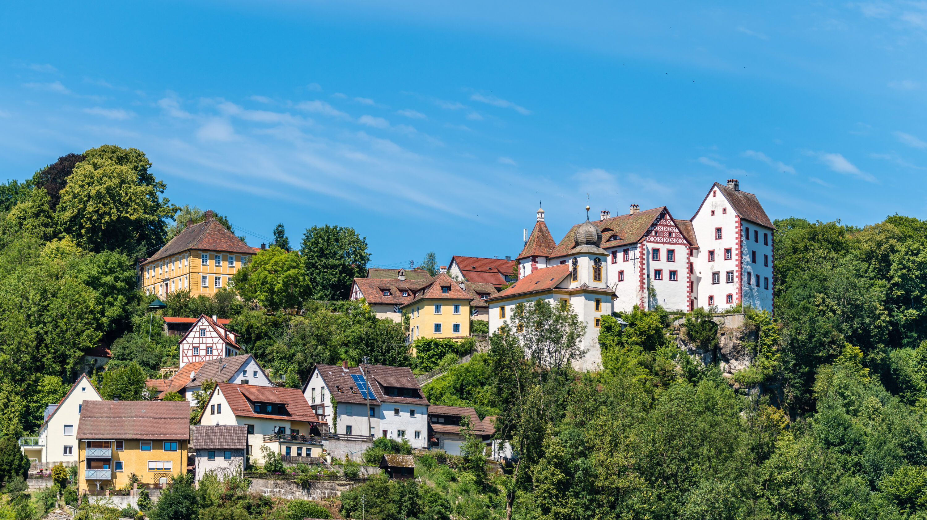 Burg Egloffstein in der Fränkische Schweiz