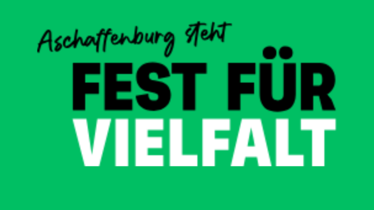 Logo Fest für Vielfalt Aschaffenburg