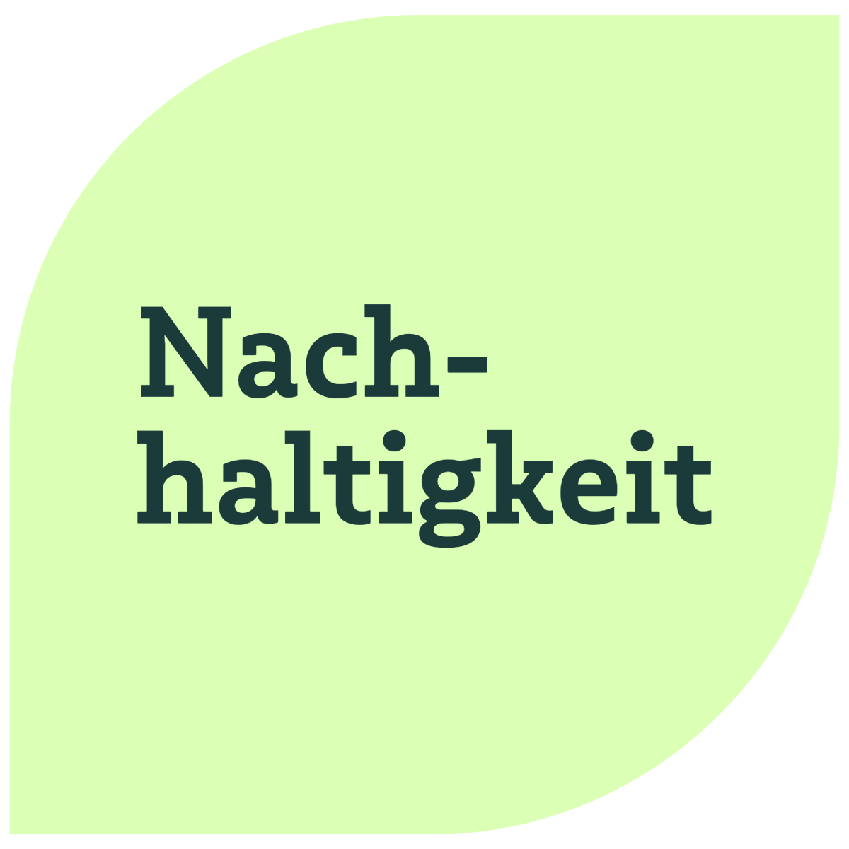 Wert Nachhaltigkeit